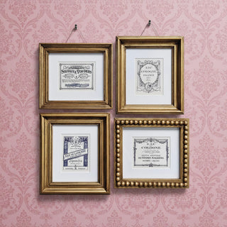 Set of 4 Framed Parfumerie Prints