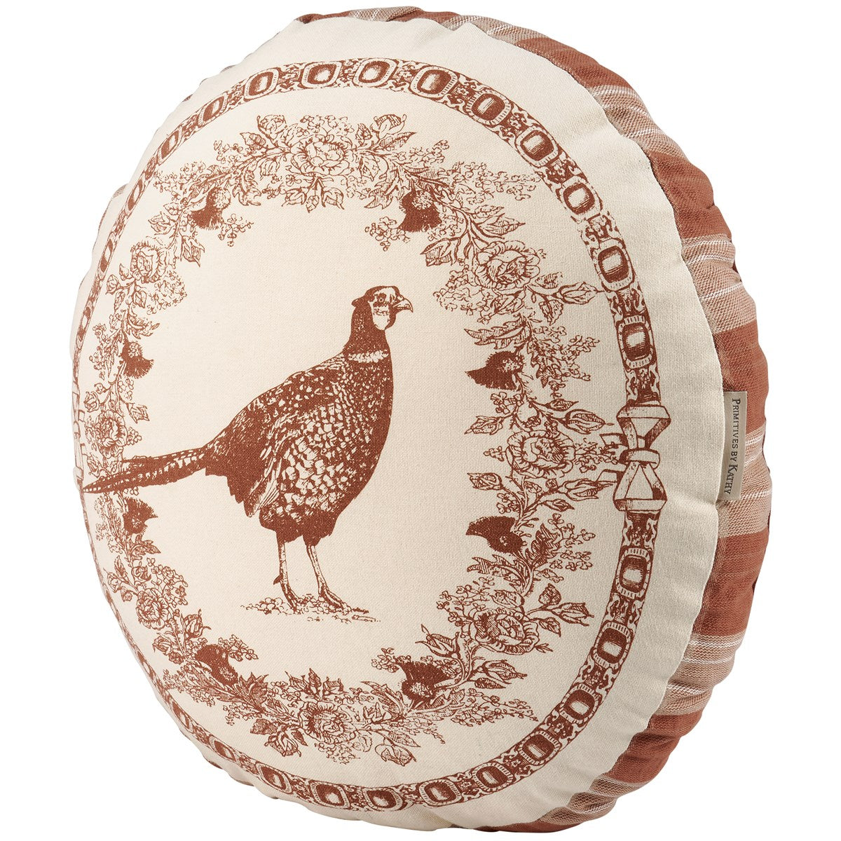 The Round Pheasant Pillow