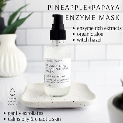 Twisted Tomboy Island Girl Pineapple and Papaya Enzyme Face Mask