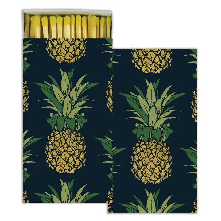 Pineapple Design Safety Matches