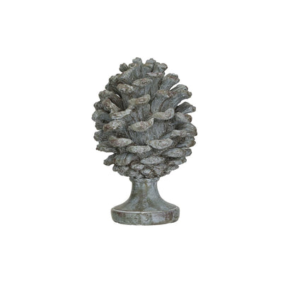 Verdigris Pinecone Finial