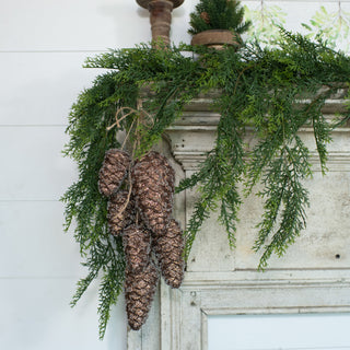 20" Hanging Pinecones
