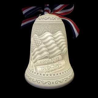 Luumii Lights - America Commemorative 250th Anniversary Bell Ornament - Limited Edition