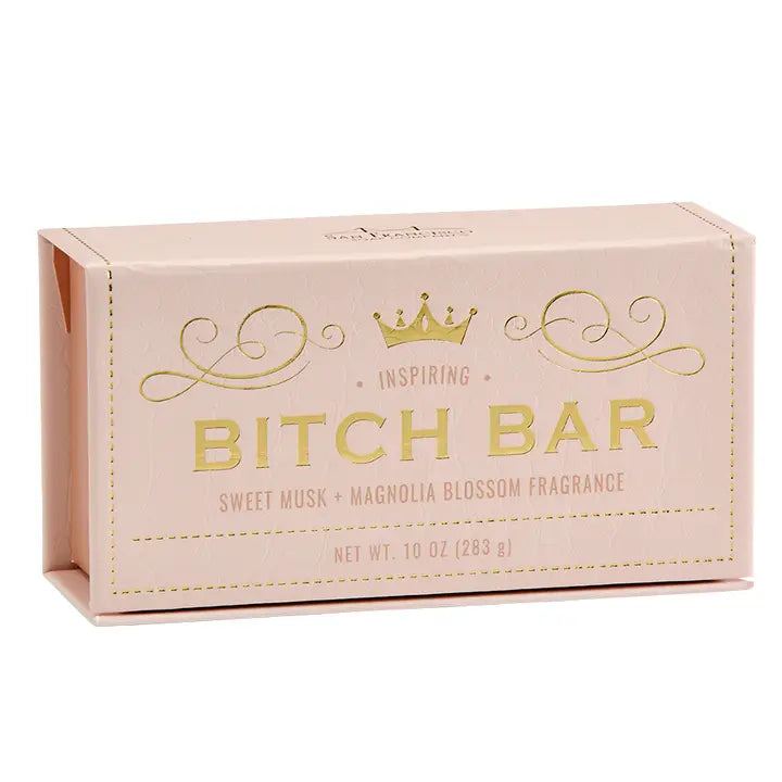 Bitch Soap Bar - Inspiring -  Sweet Musk + Magnolia Blossom