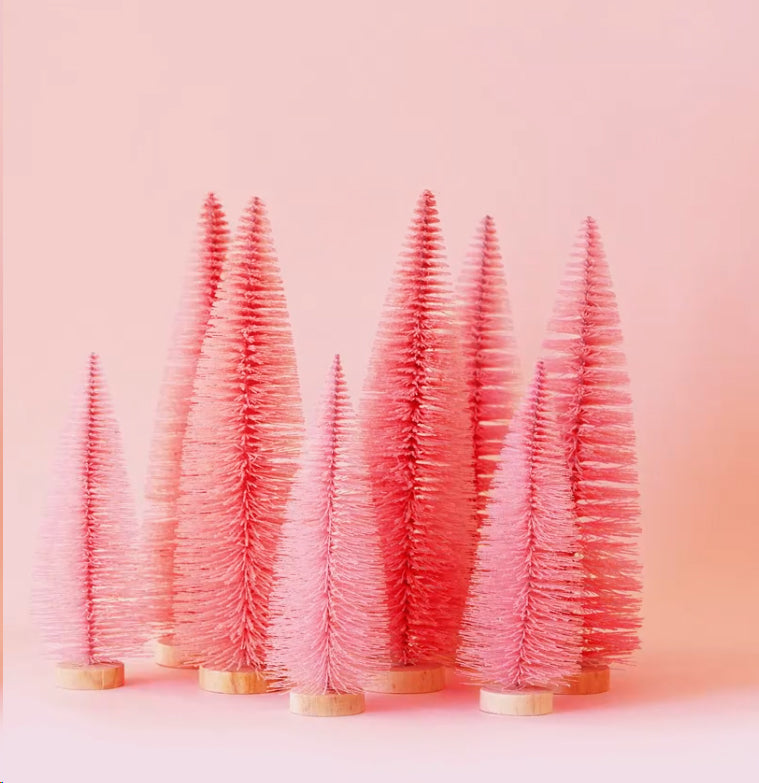 Pink Bottle Brush Tree - Choose Size