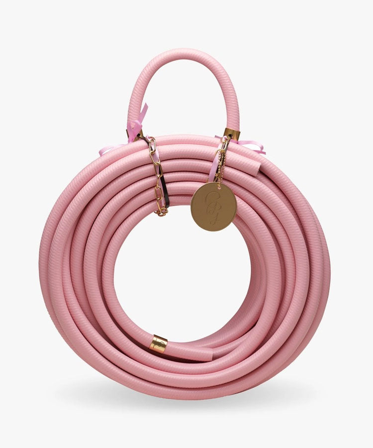 Pink Garden Hose with Nozzle Kit