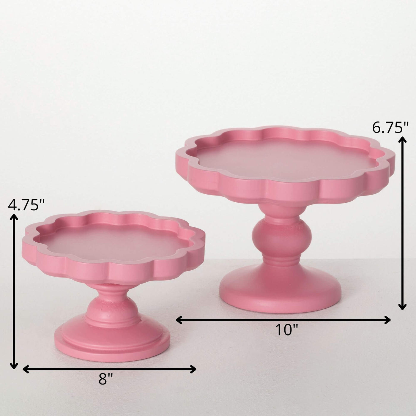 Pink Wooden Riser - Choose Size