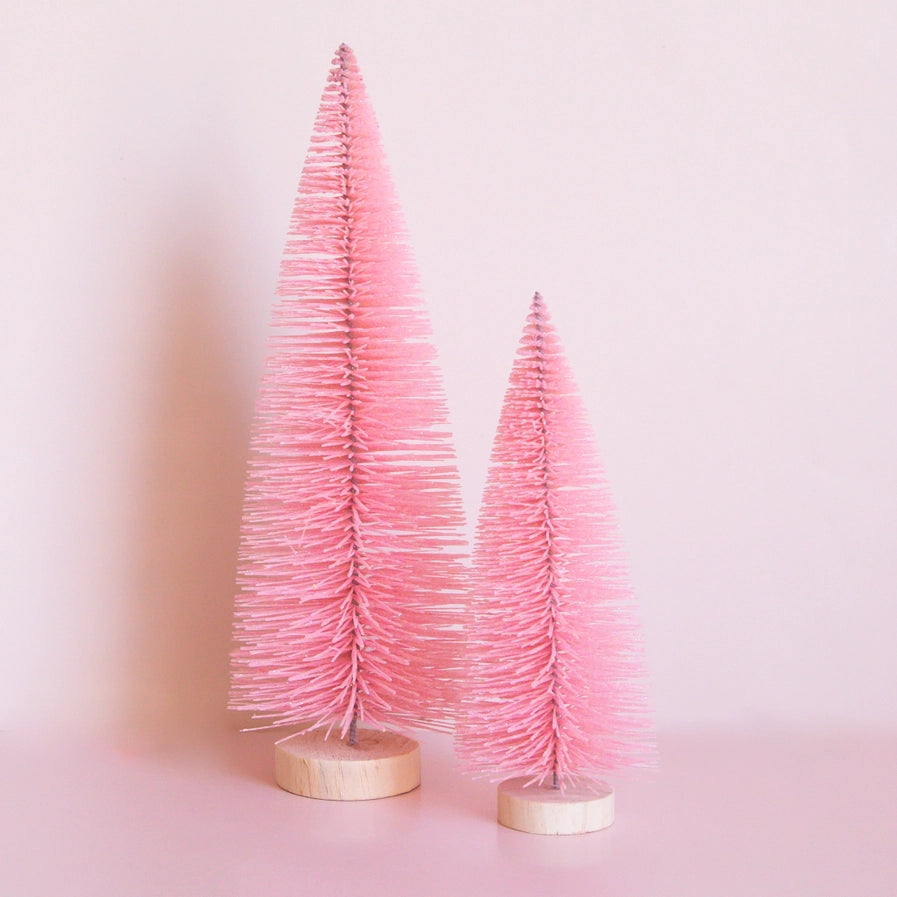 Pink Bottle Brush Tree - Choose Size