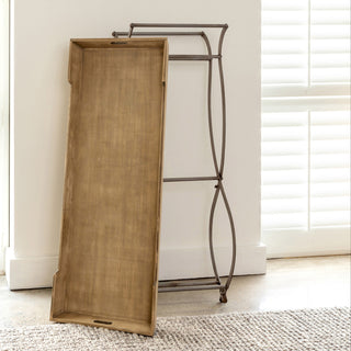 Folding Planter's Console Table
