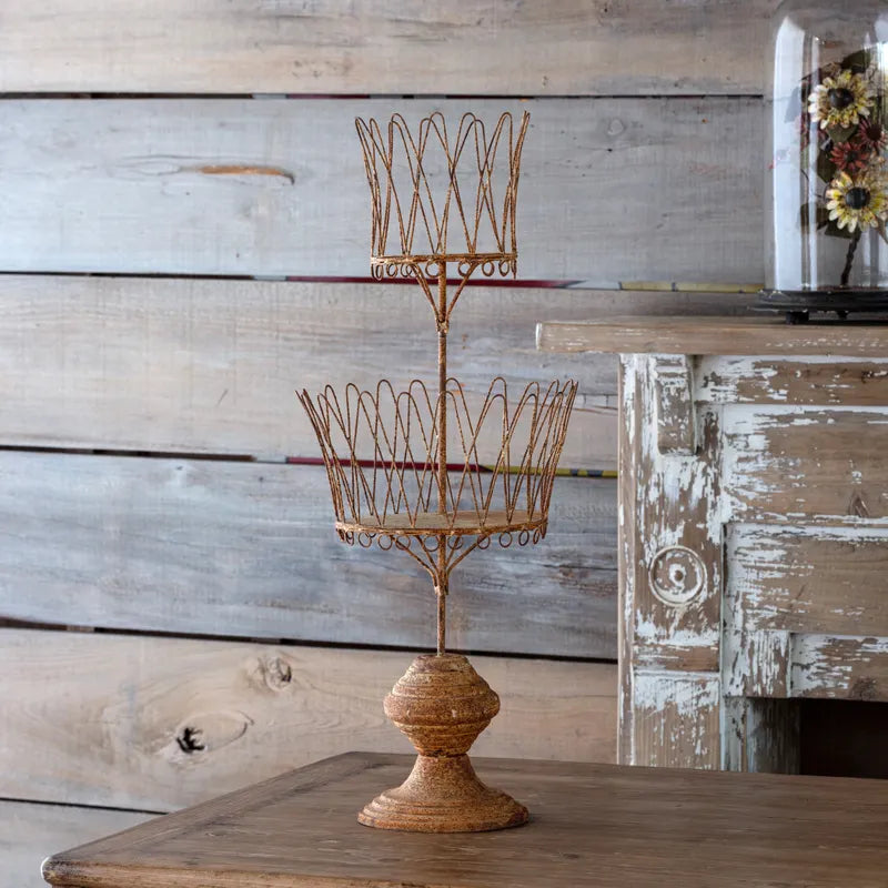 French Wire Florist Stand