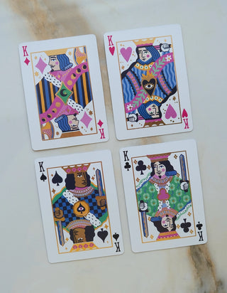 Neon Royal Playing Cards