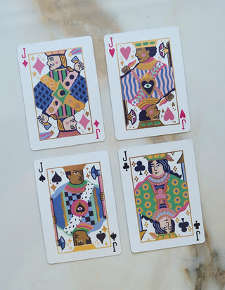 Neon Royal Playing Cards