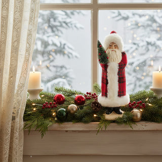 Plaid Belsnickel Santa