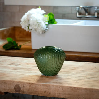 Small Green Pod Vase