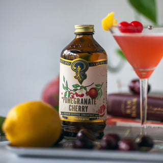 Portland Syrups - Pomegranate Cherry Syrup 12oz Cocktail/Mocktail Mixer