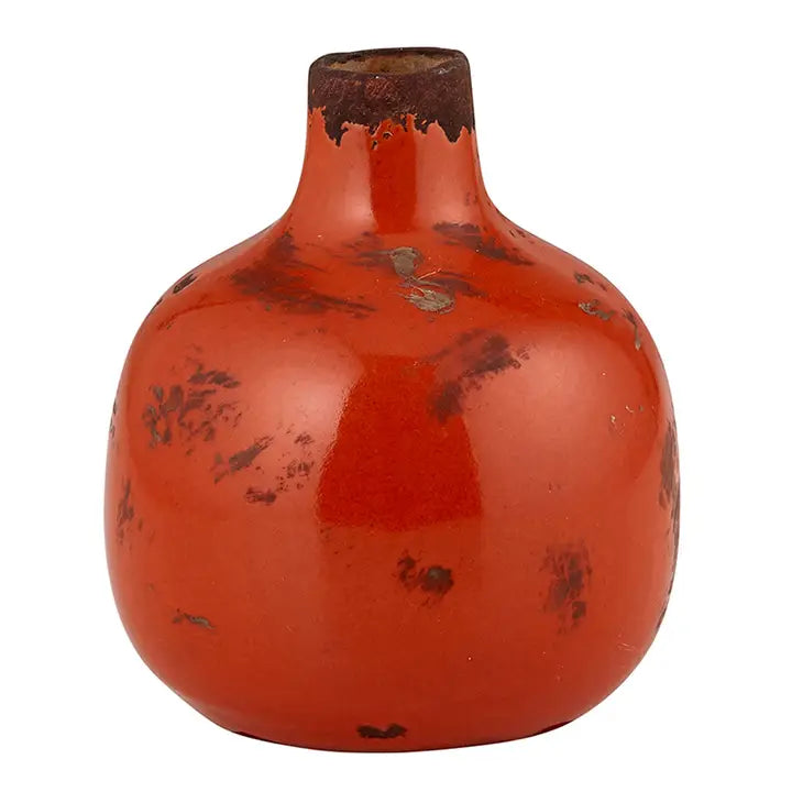 Weathered Stoneware Bistro Vase - Choose From 10 Different Colors