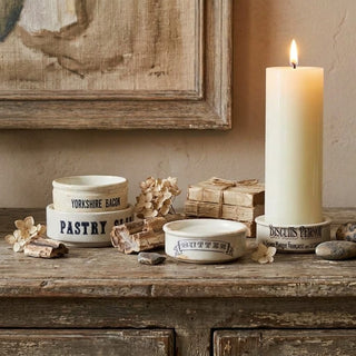 Found Ironstone Advertising Pot Riser - Choose Style
