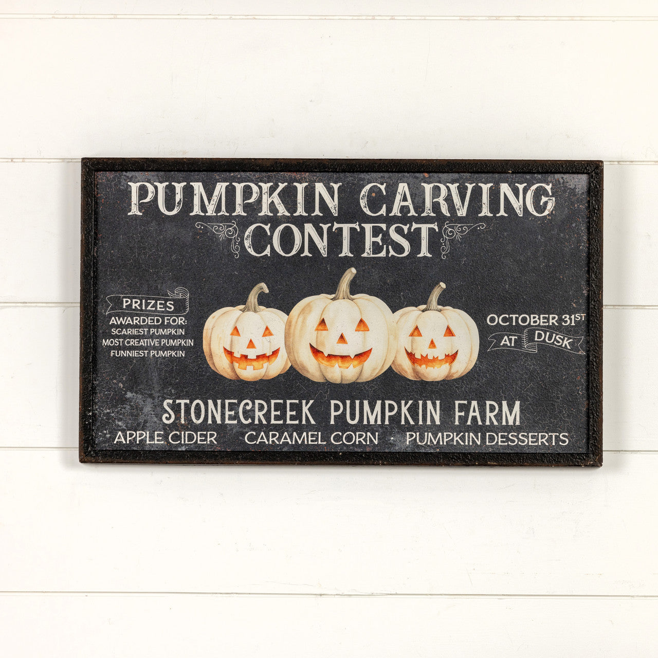 24" Pumpkin Carving Contest Sign