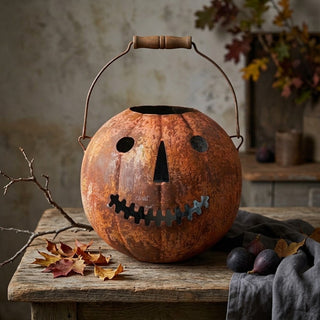Cody Foster Large Rustic Hallow's Eve Pumpkin