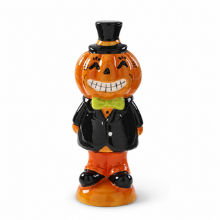 Retro-Inspired Halloween Ceramic Figure