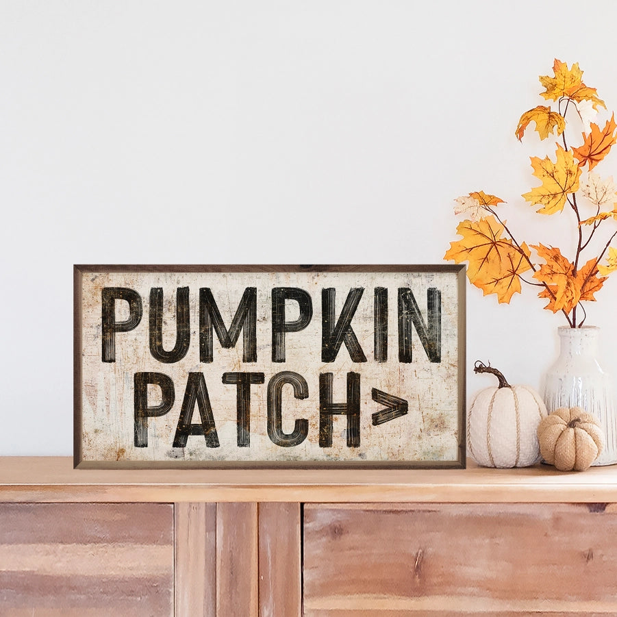 Pumpkin Patch Sign