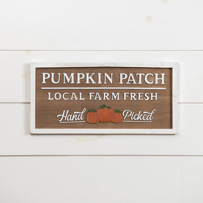 Pumpkin Patch Sign