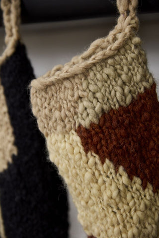 Quiet Night Stocking - Choose Color