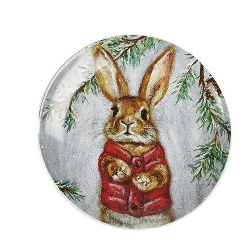 Winter Animal Plate - Choose Style