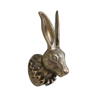 Rabbit Head with Ruff Collar Wall Décor