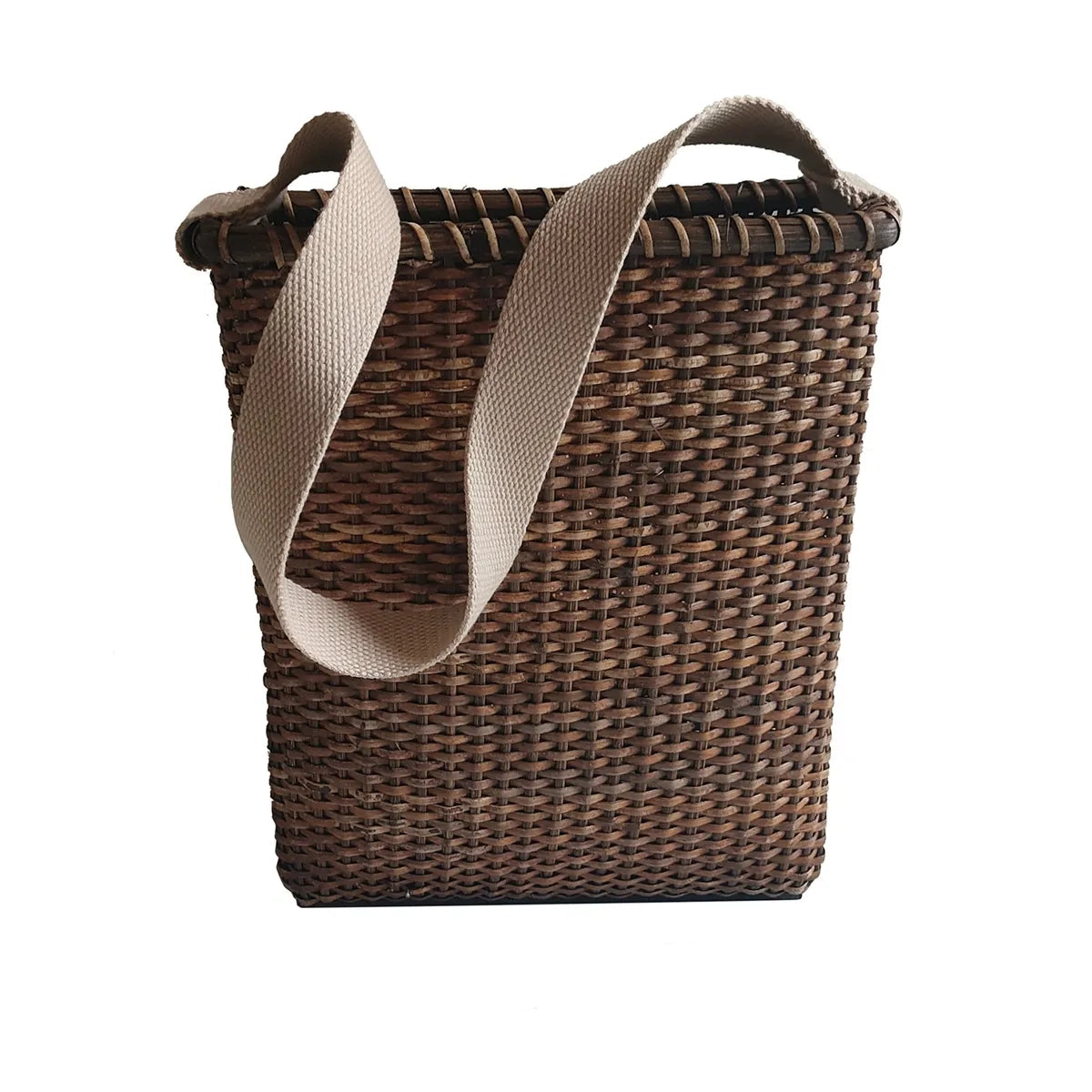 Rattan Messenger Basket