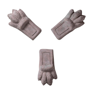 Bergs Potter Lion Paw Planter Feet - Raw Grey