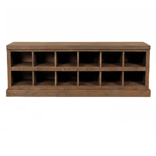 Wooden Hardware Bins Cabinet