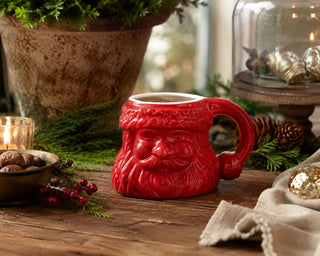Red Santa Mug