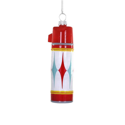 Cody Foster Glass Vintage Thermos Ornament - Choose Your Favorite Style