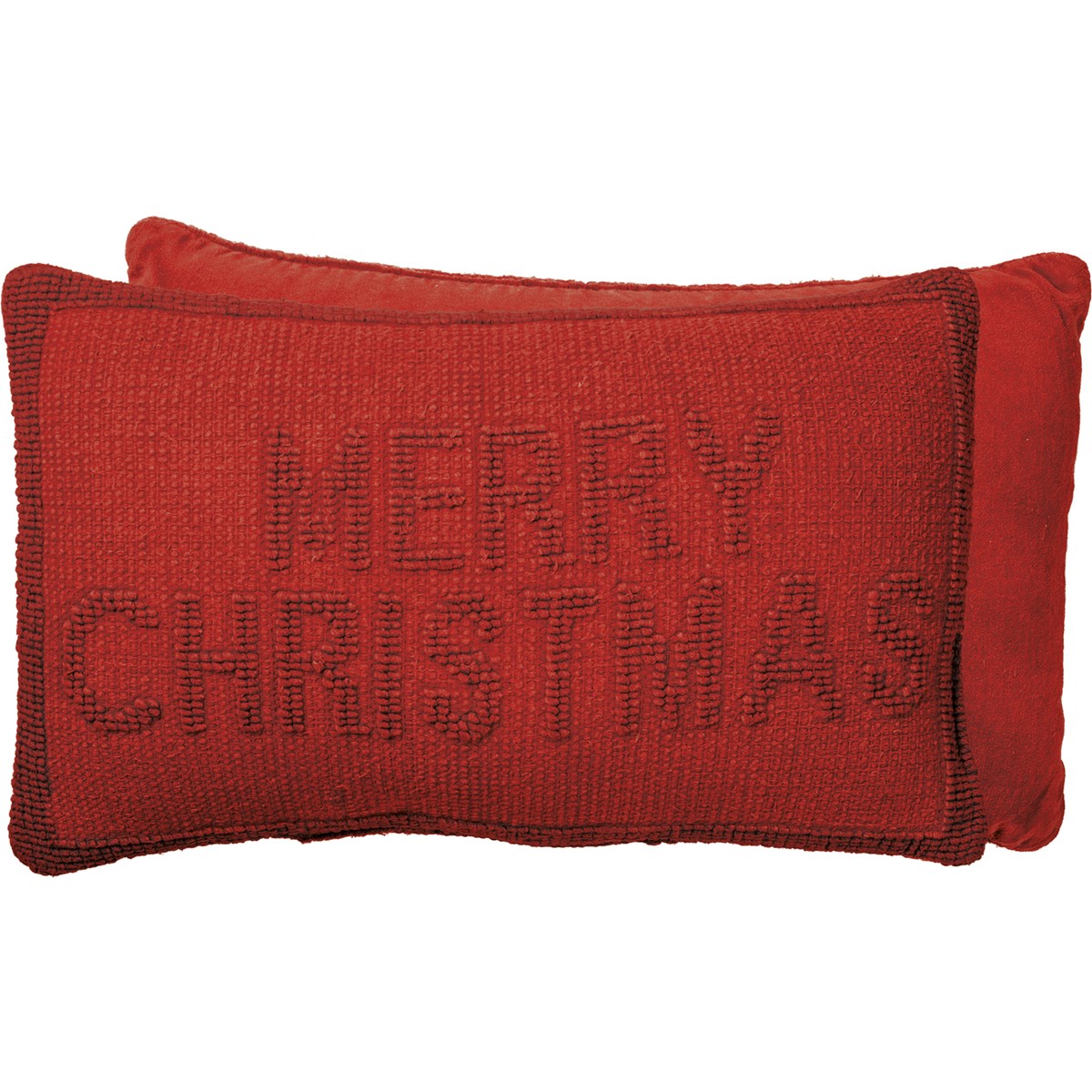 Merry Christmas Knobby Pillow