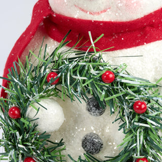 Retro Snow Lady Figurine