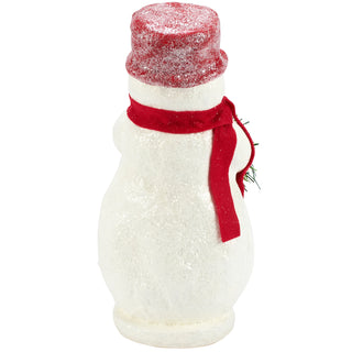 Retro Snow Lady Figurine