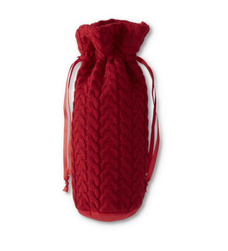 Cable Knit Wine Bag — Choose Color