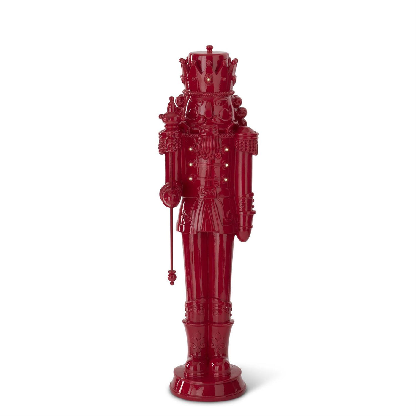 26" Red LED Nutcracker Soldier