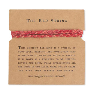 The Red String Bracelet Card
