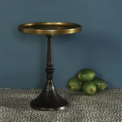 Reese Brass and Bronze Finished Pedestal Riser