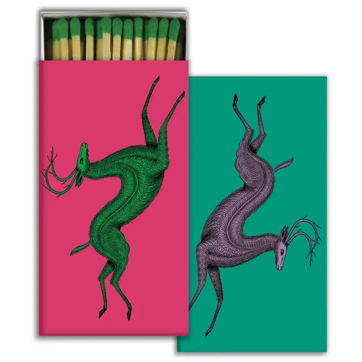 Regal Reindeer Design Safety Matches