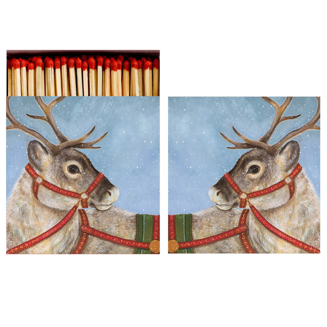 Dashing Reindeer Boxed Safety Matches