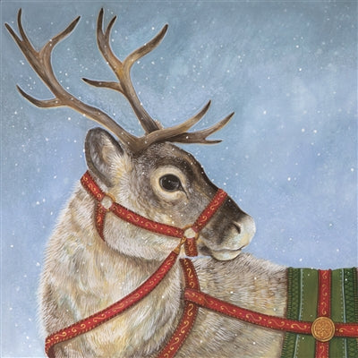 Dashing Reindeer Napkins - Choose Guest or Cocktail Size