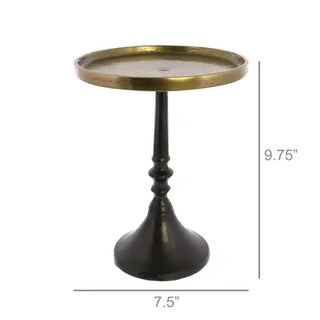 Reese Brass and Bronze Finished Pedestal Riser