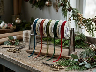 1/4" Velvet Finishing Ribbon - Choose Color