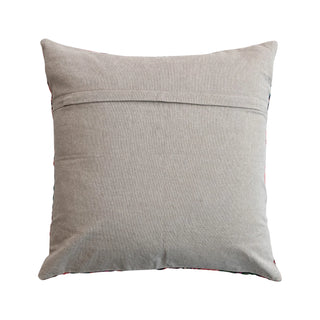 20" Floral Design Velvet Pillow