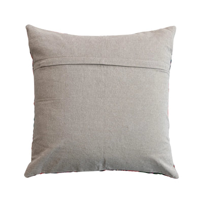 20" Floral Design Velvet Pillow