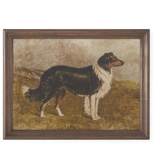 Old World Style Framed Dog Print - Choose from 4 Different Style