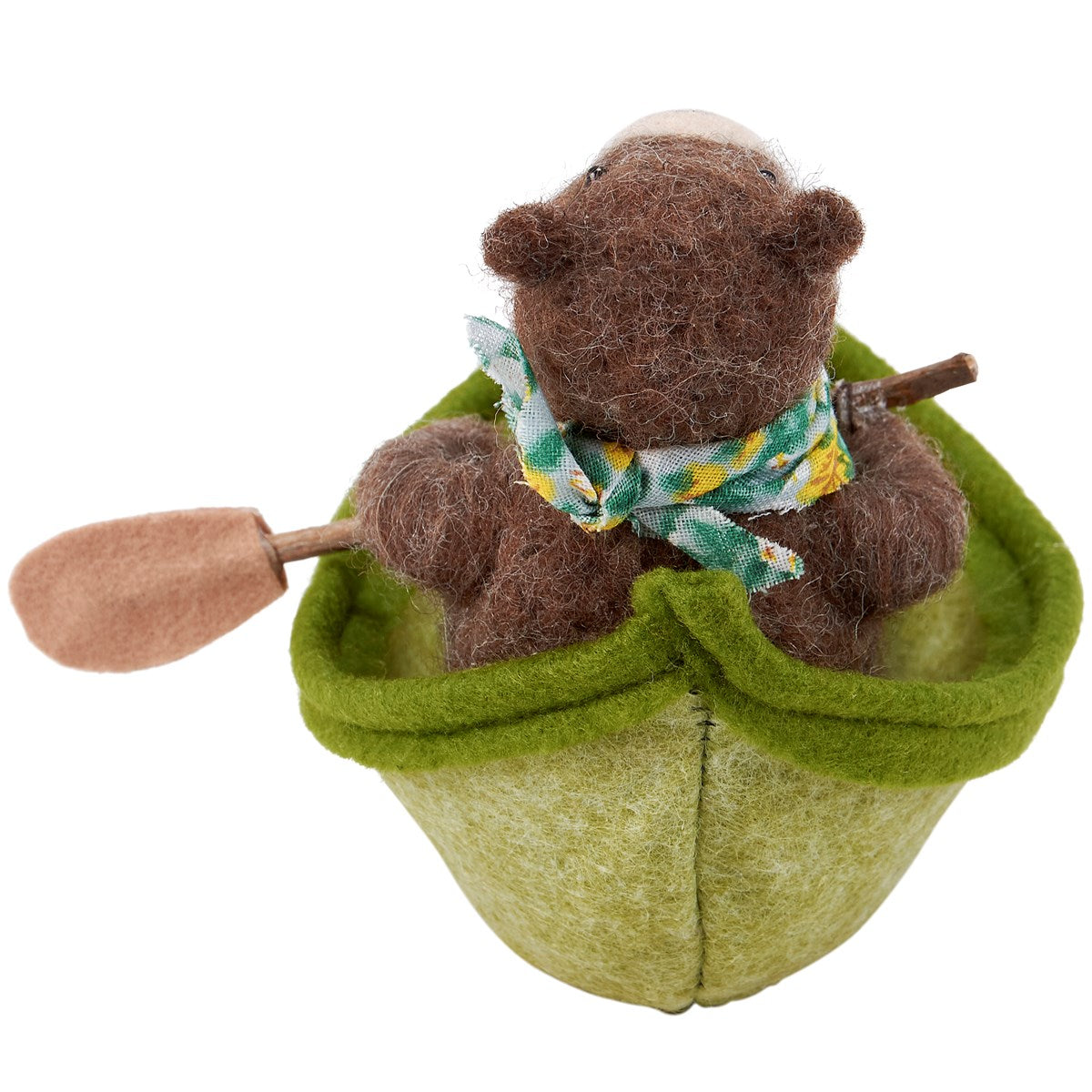 Felt Rowboat Bear